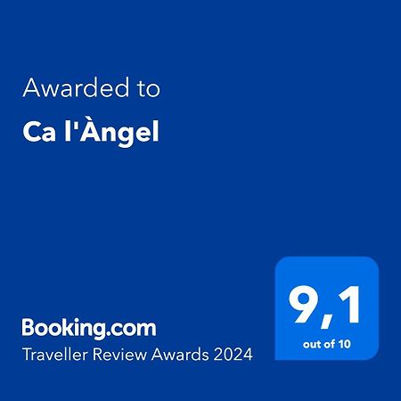 מלון Pinell de Bray Ca L'Angel מראה חיצוני תמונה